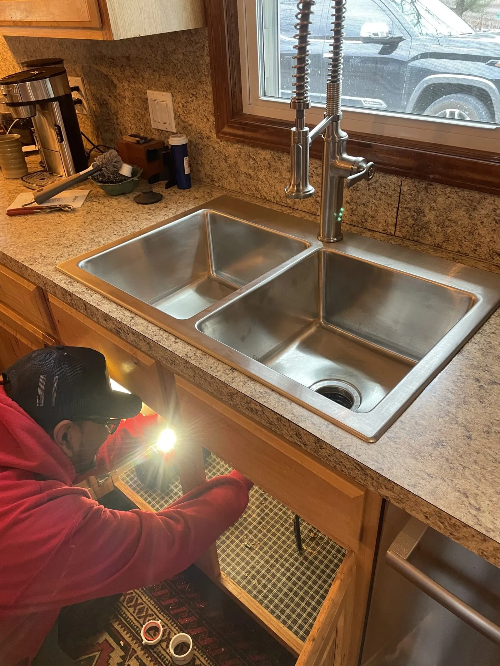 Low water pressure in a Kansas City home